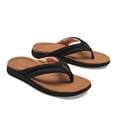 thumbnail image 2 of COBIAN Adult Female Darby Flip Flop Sandals, Color: Black, Size: 09 (DAR24-001-09), 2 of 6