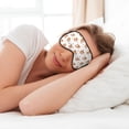 thumbnail image 6 of Xecao Squirrel And Rose for Soft Fluffy Sleeping Blindfold, Nap eye cover tailored for the utmost comfort for girls, women, kids, and adults., 6 of 7