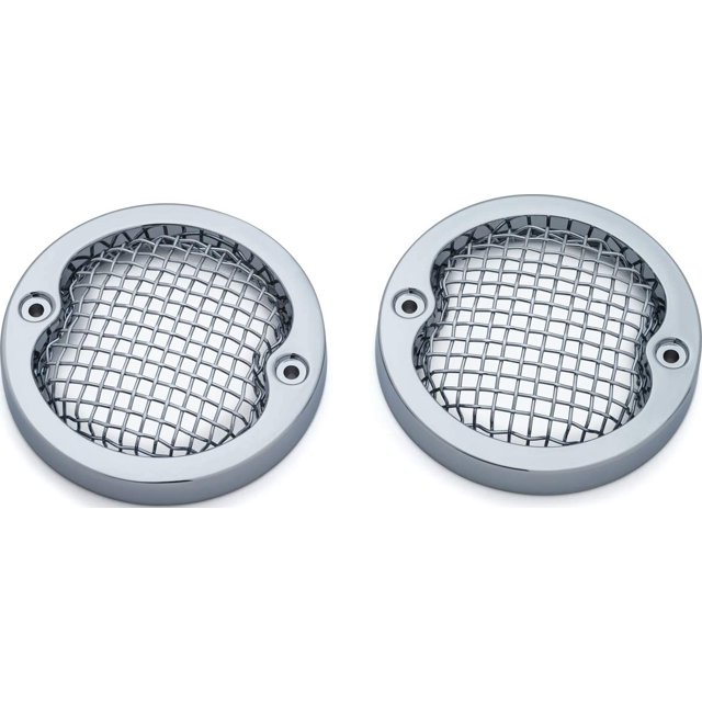 Kuryakyn 6513 Lunette Maillée, Clignotants 3-1/4", Chromé
