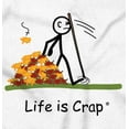 thumbnail image 2 of Raking Leaves Smack Face Funny Men's Graphic T Shirt Tees Brisco Brands X, 2 of 5