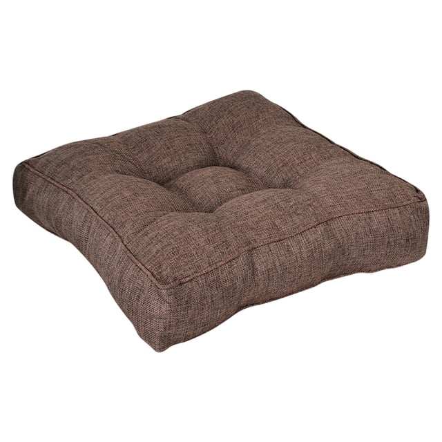 zanvin Chair Pads Solid Chair Pad Soft Thick Washable Seat Cushion Chair Cushions Seat Cushions Chair Pads for Kitchen Dining Room,Brown,15.75x15.75x3.54 Inch