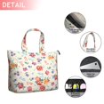 thumbnail image 2 of Pioneer Flower Floral Print Pattern Travel Tote Bags for Women Carry On,Large Weekender Bags for Women Travel,Multi Functional Duffle Bag for Work,Shopping,Sports, 2 of 5