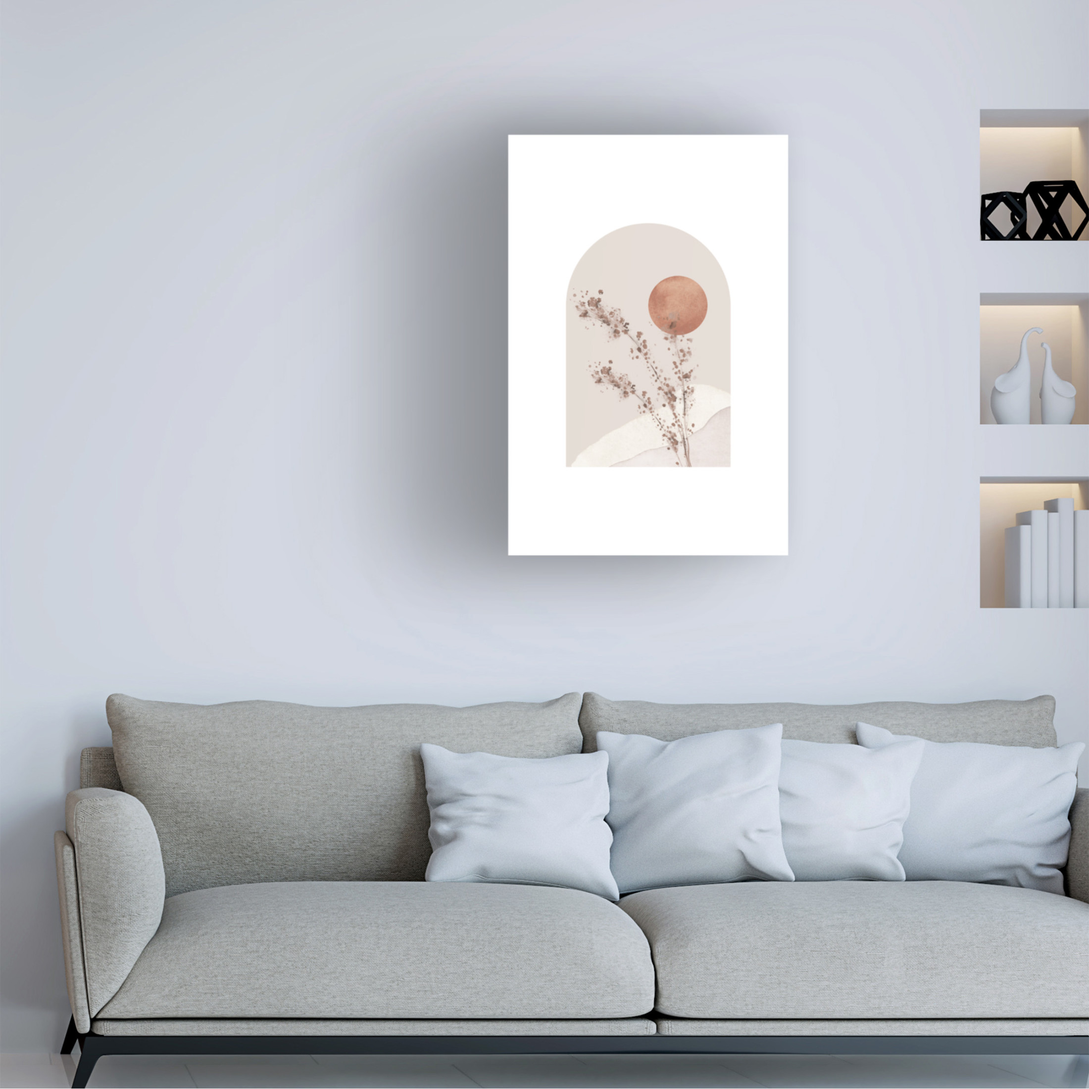 Trademark Fine Art Melloi Art Prints O Canvas Wall Art
