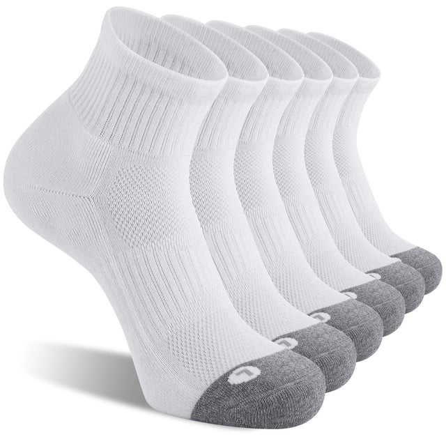 Pack de 6 calcetines deportivos FITRELL para hombre, color blanco