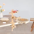 thumbnail image 7 of Uxcell Embroidery Hoop Stand, Adjustable Beech Wood Cross Stitch Holder with Storage Tray, 7 of 7