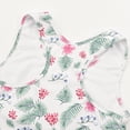 thumbnail image 4 of Traje de baño Unnice Tankini de dos piezas para niñas con pantalones cortos para niños de 10 a 11 años, 4 of 7