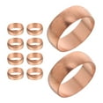 thumbnail image 4 of 10pcs Copper Crimp Rings For Oil Pipes Pipelines Accessory Industrial Pipe Connections Pex Copper Crimp Rings Hose Sealing Copper Crimp, 4 of 8