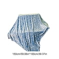 thumbnail image 2 of Lypsnake Stars Glow in The Dark Blanket, Soft Plush Flannel Throw Blanket with Luminous Star Print, Cozy Warm Bed Couch Cover for All Seasons Home Office Travel Use, 2 of 6