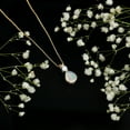 thumbnail image 6 of Rosec Jewels Real Ethiopian Opal Drop Pendant Necklace - 8X10mm Pear Shape - 2 Ct - AAA Quality - Opal Diamond Necklace for Women, 10K Yellow Gold, 6 of 9