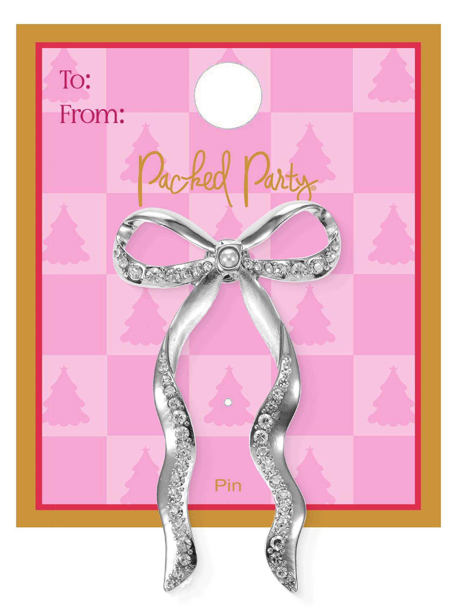 Packed Party Oversized Bow Brooch