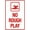 Warning Sign 3, variant on No Right Turn Tin Sign - 8"x12" Vintage Metal Warning Sign, Traffic Rule Decor for Home Farm Bar Coffee Shop Club Street Road Intersection