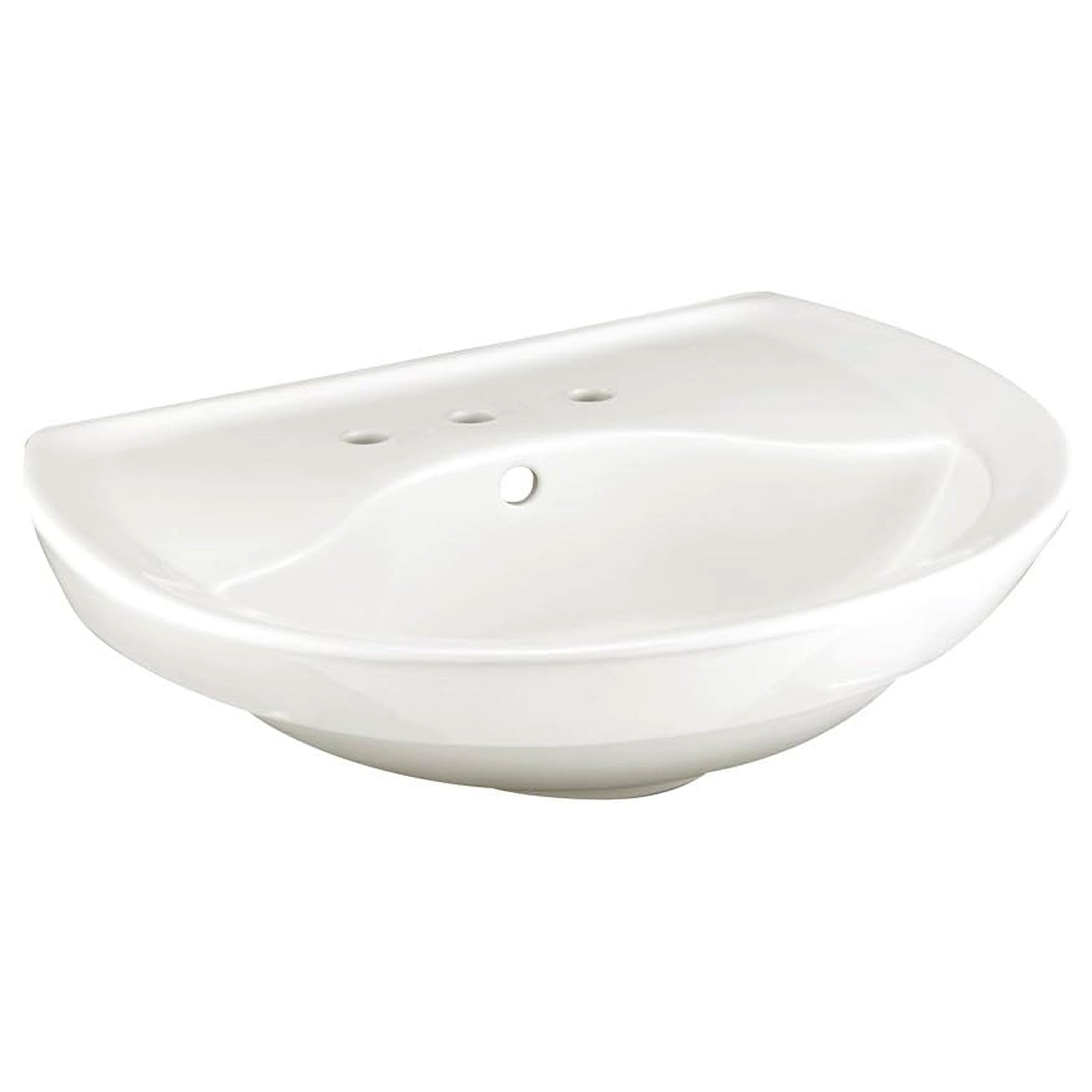 American Standard 0268008.020 Ravenna 24-1/2" Pedestal Bathroom Sink Only - White