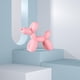 thumbnail image 5 of Adorno artístico y divertido con forma de perro con globos de colores vivos: decoración llamativa y divertida para el hogar y la oficina (rosa), 5 of 7
