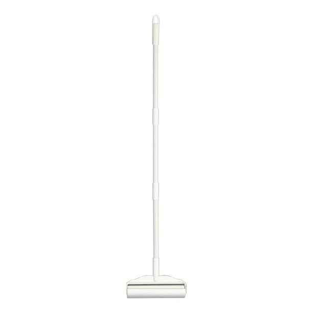 Rodillo quitapelusas extragrande de 124 cm (48,8 pulgadas) con mango largo, adhesivo para eliminar pelo de mascotas, cabello humano y polvo. Rodillo adhesivo reutilizable con papel desprendible para