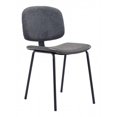 thumbnail image 1 of Zuo Chaise de Salle à Manger Moderne Worcester, Gris (Ensemble de 2), 1 of 13