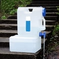 thumbnail image 3 of Recipiente de agua sin BPA con grifo Cola 15L portador de agua al aire libre, 3 of 8