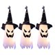 thumbnail image 1 of Decoraciones de Halloween para Colgar Al Aire Libre, Sombrero de Fantasma Brillante Iluminado, DecoracióN de Halloween, Adornos Exteriores para Interiores para Patio (3 Uds), 1 of 5