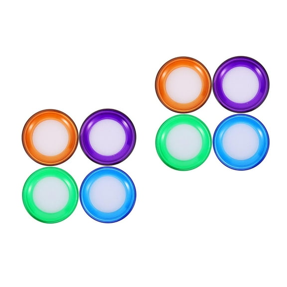 WHAMVOX Masteelf 8 Pcs Finger Wetting Sponge Cup Moistener Handy Tool for Counting Money Sorting Papers Documents