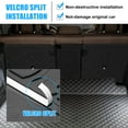 thumbnail image 3 of Unique Bargains Rear Seat Back Cover for BMW X5 2019-2022 5 Seater with Magic Sticker Split TPE Black, 3 of 7