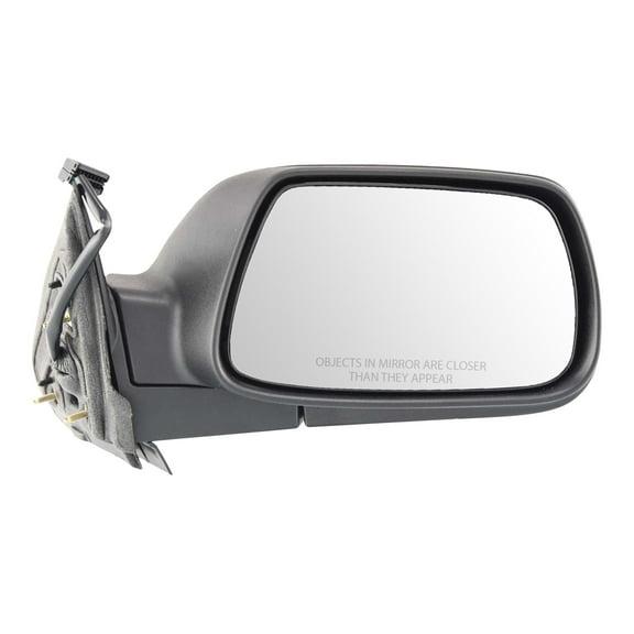 MIRROR Compatible For 2005-2010 Jeep Grand Cherokee Right Passenger Power Glass Textured Black