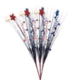 thumbnail image 2 of Nkmbld Fourth of July Decorations Patriotic Picks Red White Blue Berry Stems Memorial Independent Day Labor Decor for Home Vase Table Centerpieces, 2 of 8