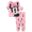 Minnie Mouse, variant on Character Toddler Long Sleeve Shirt and Pants Pajama Set, 2-Piece, Sizes 12M-5T