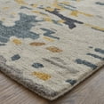 thumbnail image 3 of Feizy Everley Modern Abstract, Gray/Yellow/Blue, 10' x 14' Area Rug Easy Care Stain Resistant Pet & Kid Friendly Casual Watercolor Floor Rug for Living room Bedroom, 3 of 8