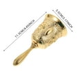 thumbnail image 3 of Under 10 Wind Chimes Hand Bell Tibetan Hand Bell School Bell Bell Motorcycle Wedding Ring Hand Bells Reception Bell Decor Bell In European Old Bell Alloy Visit The Alipis Store, 3 of 9