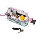 thumbnail image 2 of Tropical Sunset Palm Tree Belt Bag – Boho Beach Vacation Fanny Pack with Hawaiian Island Style, 2 of 4