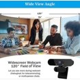 thumbnail image 5 of Webcam with Microphone, Webcam for pc with Protective Webcam Cover, 1080P HD USB Aotofocus Web Camera for Video Conferencing, Live Streaming, Games, V, 5 of 5