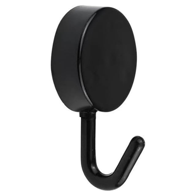 Injueey Colgador de pared de 10 piezas para colgar, gancho de almacenamiento autoadhesivo, soporte para llaves, organizador de bufanda para Organizadores de utensilios de cocina Negro
