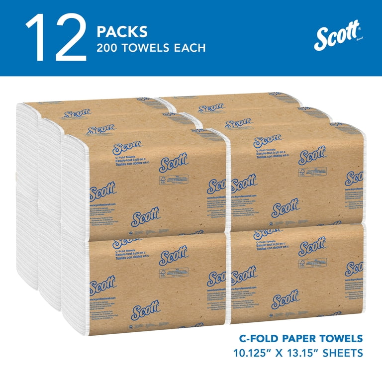 Scott Professional C-Fold Paper Towels, 12 Packs photo 2