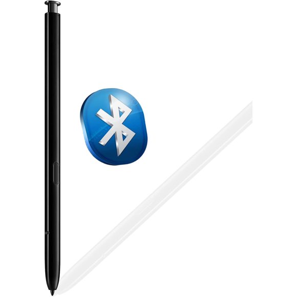 Bluetooth Stylus Pen for Galaxy Note 20 and Note 20 Ultra 5G, Remote Camera Control, Fine Tip Replacement with Extra Nibs, Mystic Black