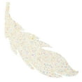 thumbnail image 1 of Leaf Shape Rhinestone Applique DIY Clothing Accessory Garments Bags DIY Applique, 1 of 8