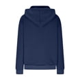 thumbnail image 5 of Godom Button Hoodies Women 2025 Loose Casual Long Sleeve Sweatshirt Fall Fashion V Neck Pullover Tops, 5 of 5