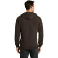 thumbnail image 3 of Port & Company Men's Classic Full-Zip Hooded Sweatshirt PC78ZH, 3 of 3