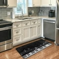 thumbnail image 4 of Coolnut Musical Instrument Kitchen Rugs 39"X20",Polyester Non Slip Cushioned Mats Antifatigue Comfort Floor Mat for Kitchen Washroom Bedroom, 4 of 7