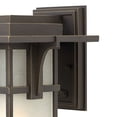 thumbnail image 4 of Hinkley Lighting 2234 15" Height 1-Light Lantern Outdoor Wall Sconce with Etched Seedy Shade from the Manhattan Collection, 4 of 9