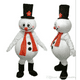 thumbnail image 2 of Nuevo disfraz de mascota de muñeco de nieve de Papá Noel para Halloween o Navidad para adultos, disfraz de mascota de dibujos animados elegante, disfraz de mascota de peluche, 2 of 3