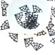 thumbnail image 3 of 1 paquete 30g Sprooky Paper Confetti Cuttings web Cuttings de papel Confeti de lanzamiento de mesa para la fiesta de Halloween (negro), 3 of 7