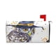 thumbnail image 1 of Matsuzay Cubierta de buzón postal para decoración de jardín al aire libre, cubierta de buzón colorida de estilo abstracto con estampado vivo Decoración del hogar YTYH2309035, 1 of 6