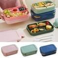 thumbnail image 6 of sruoe Bento Box, Lunch Boxes for Adults, bento box lunch, Portable Leakproof Heated Bento Container, Microwave Safe Heated Lunch Boxes for Storage Home Office Work Study, Plastic, 6 of 6