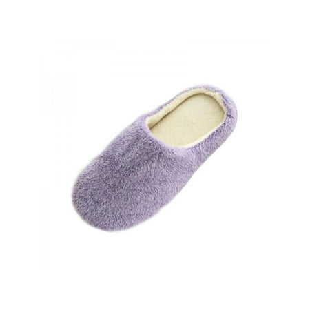 

Men Women Home Anti-slip Shoes Soft Warm Cotton House Indoor Slippers Hotel Shoes