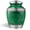 Green, variant on Speedyurns Cremation Urn for Human Ashes, Blue Aluminum Alloy, 10 Inch Height x 7 Inch Width