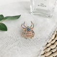 thumbnail image 4 of Copper Cartoon Spider Ring With Inlaid Zircon Stone Travel Souvenir Ring Index Finger Animal Jewelry Ring Ring, 4 of 4