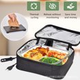 thumbnail image 4 of 12V Car Heating Lunch Bag with Aluminum Foil Insulation for Office, Travel & Picnics - Portable Food Warmer for Car and Home Use, 4 of 7