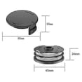 thumbnail image 4 of Compatible For Parkside Lawn Mower 6 Spool + 1 Spool Cap Grass Trimmer Accessories Set, TLP-01 / TLP-01-1, 4 of 4