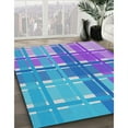 thumbnail image 2 of Ahgly Company Indoor Rectangle Patterned Blue Novelty Area Rugs, 7' x 9', 2 of 6