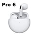 thumbnail image 2 of Pro 6 TWS Auriculares Bluetooth Auriculares inalámbricos Auriculares táctiles inteligentes Estéreo HIFI Auriculares deportivos para iPhone 13 Xiaomi Smartphone Tan Jianjun unisex, 2 of 2