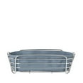 thumbnail image 1 of Blomus 63767 Delara Long Wire Serving Basket, Flint Stone, 1 of 1